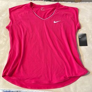 Nike womans cap sleeve top